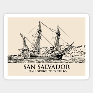 San Salvador - Juan Rodríguez Cabrillo Magnet